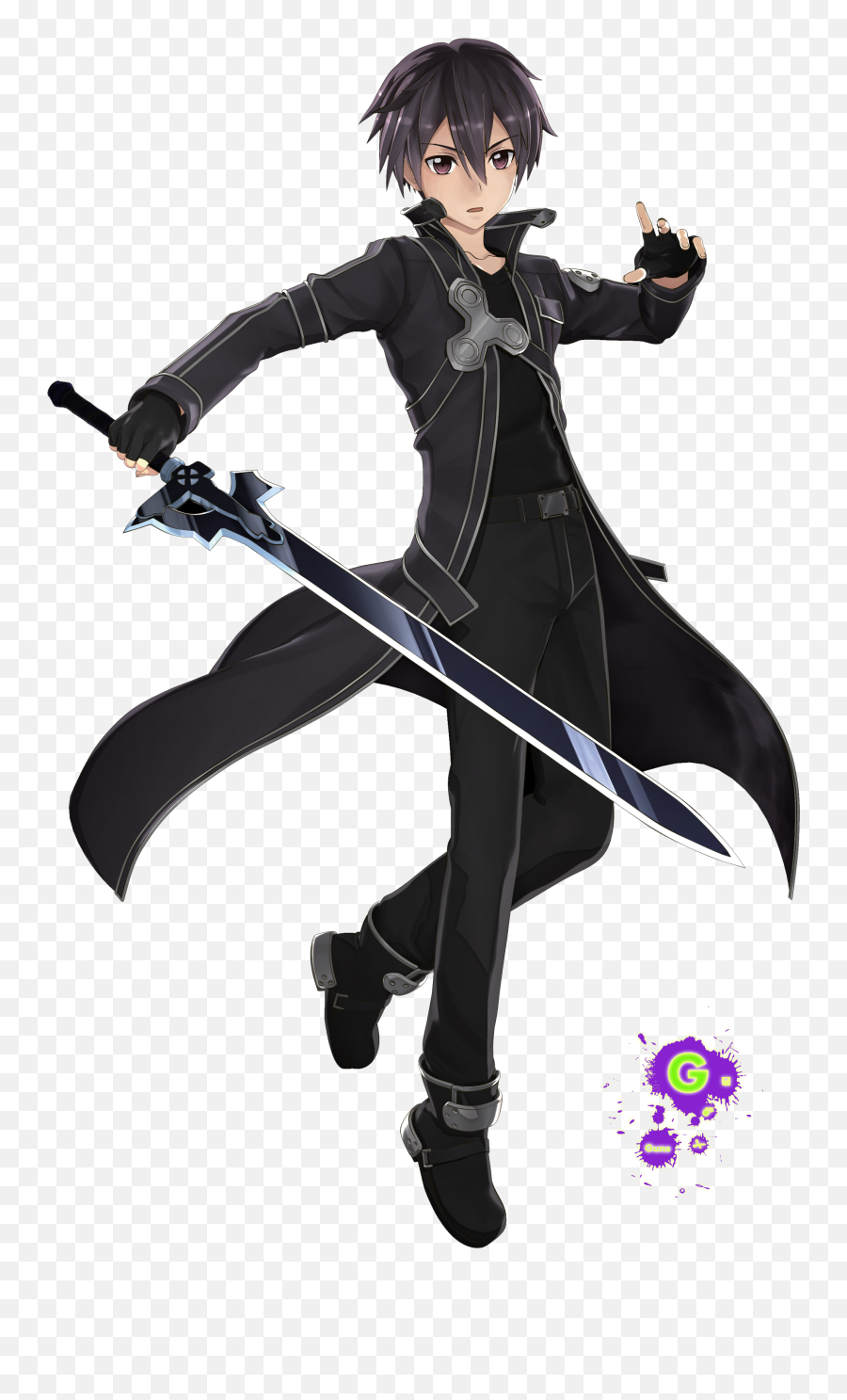 Render Kirito - Sword Art Online Kirito Png,Kirito Png Render Kirito - Sword Art Online Kirito Png,Kirito Png