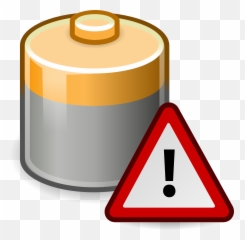 Battery Warning Low Energy - Cnh Báo Pin Yu png
