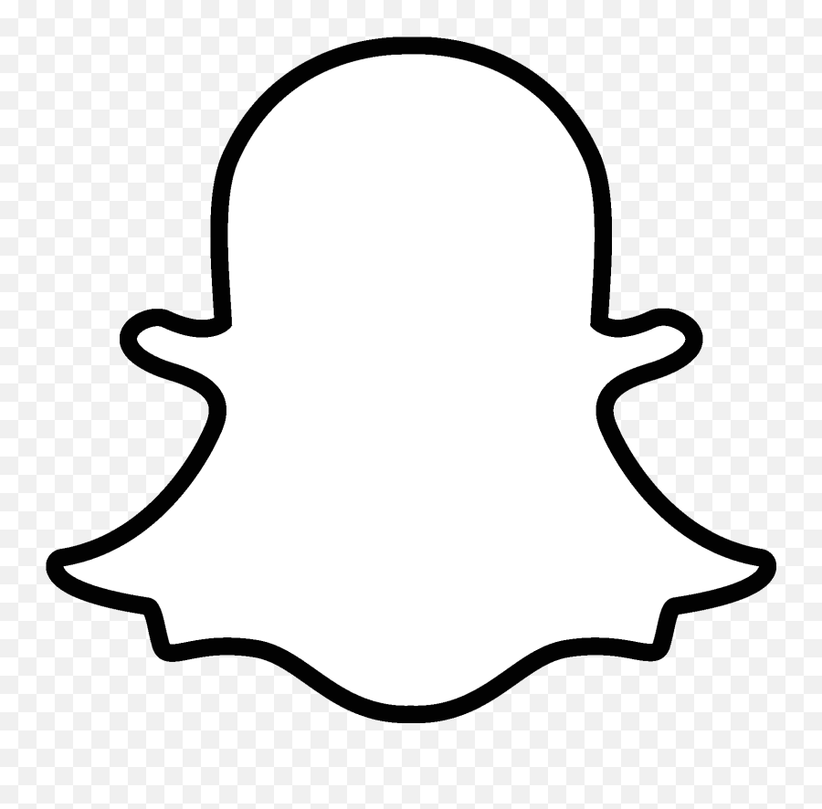 White Snapchat Logo Transparent Png - Snapchat Logo White Png,Snapchat Logo Png