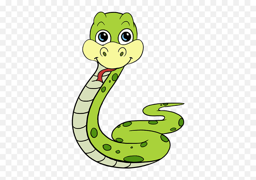Snake Clipart Comic Transparent Free For - Cartoon Drawing Of Snake Png,Snake Transparent Background