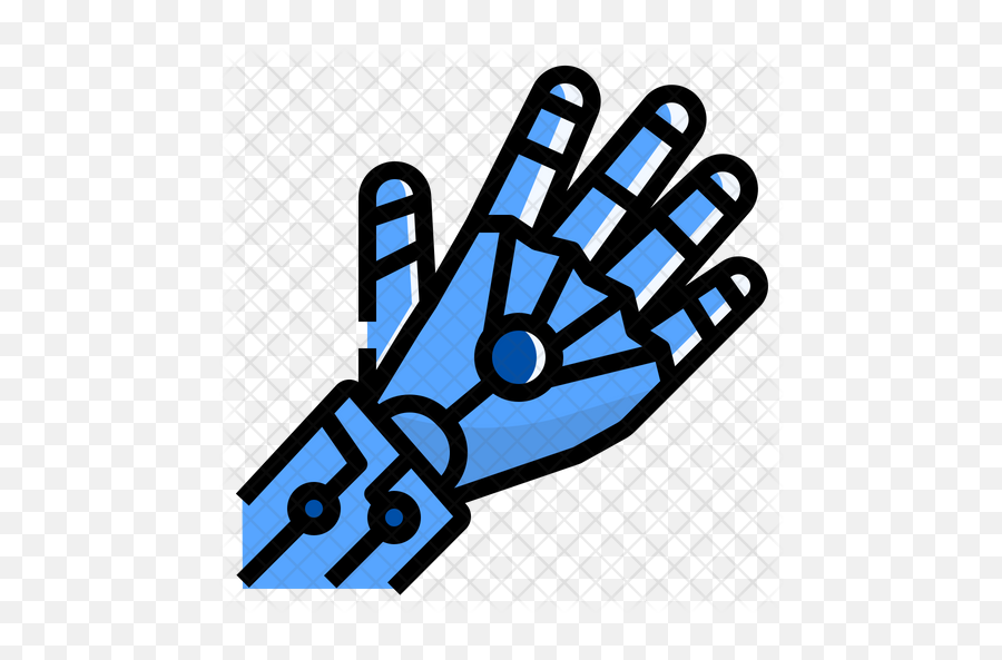 Robot Hand Icon Of Colored Outline - Icon Png,Robot Hand Png