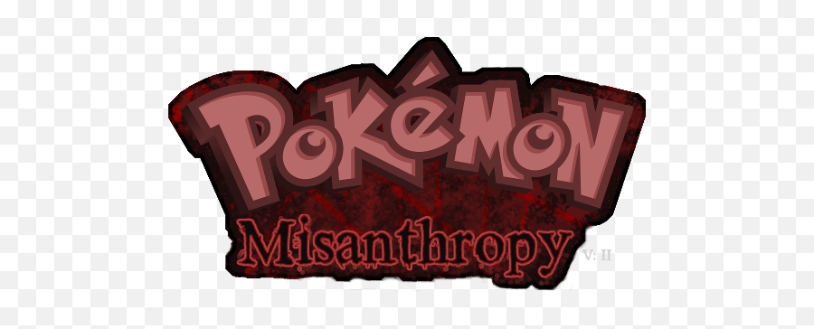 Pokemon Misanthropy V2 - Developing Games Reborn Evolved Pokemon Advanced Png,Pokemon Red Logo