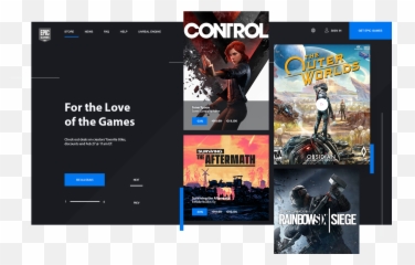 Epic Games Store - minimal widget dark by Malte Westedt on Online Advertising png