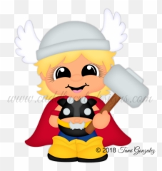 Thor Boy - En Goma Eva png
