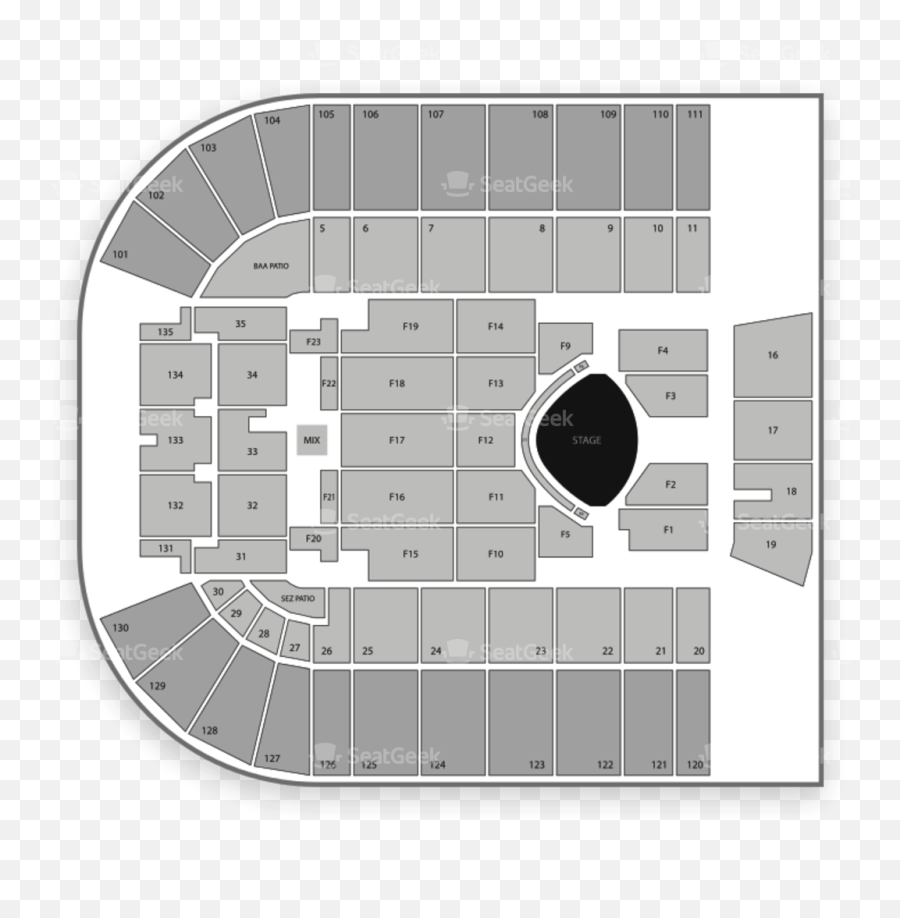 Albertsons Stadium Seating Chart Seatgeek - Plan Png,Albertsons Logo Png