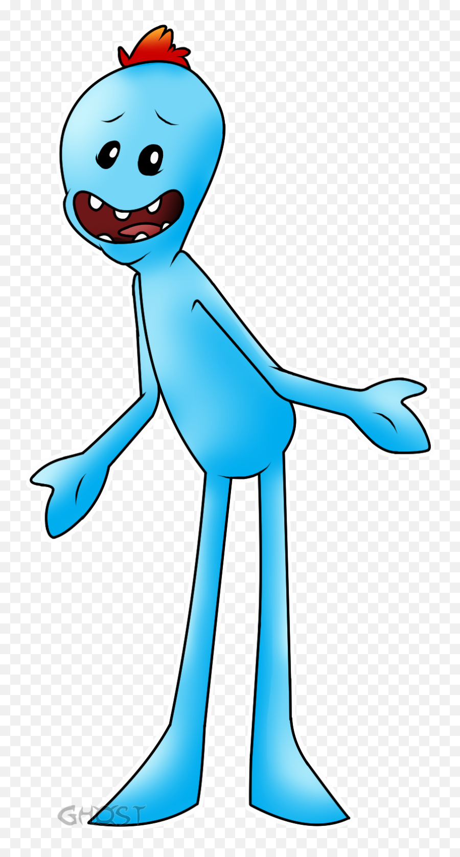 Morty Meeseeks Mr Mister - Transparent Mr Meeseeks Png,Mr Meeseeks Png