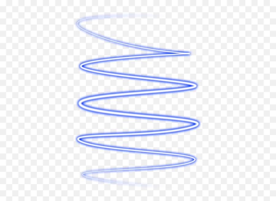 Blue Neon Spiral Tumblr Edit Png - Blue Neon Spiral Png,Neon Line Png