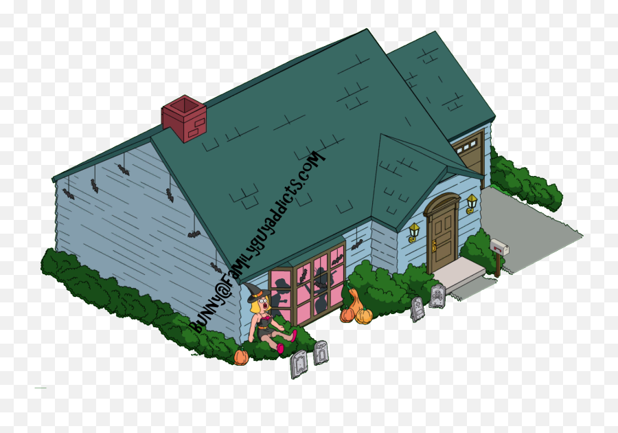 Quagmire House Halloween Decorations - Family Guy Quagmire House Png,Quagmire Png