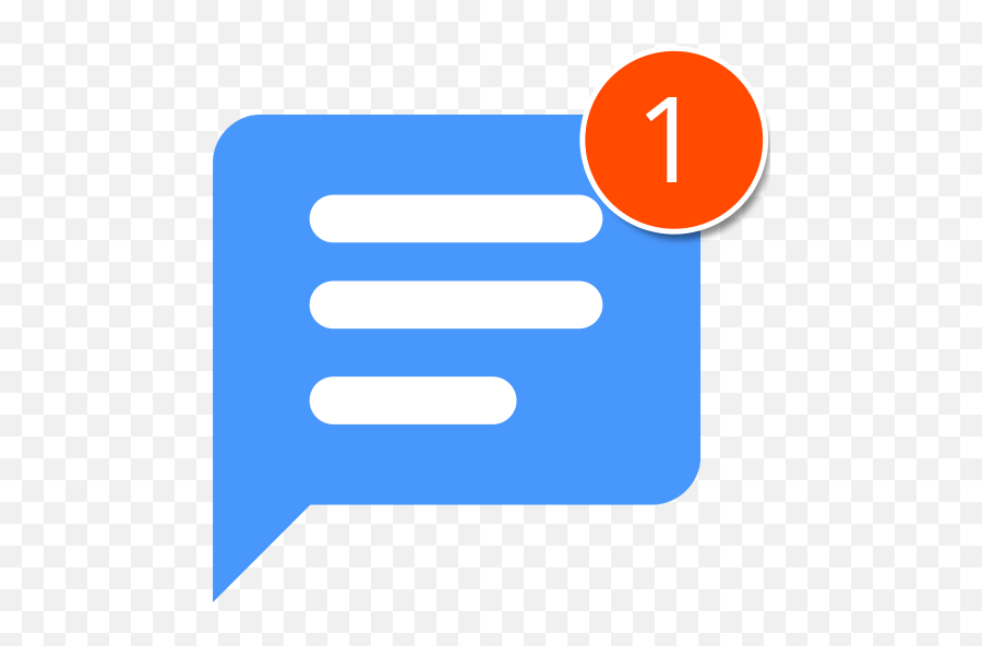 Messenger - Text Messages Call Sms Messaging Download Android New Message Icon Png,Messages Icon Png
