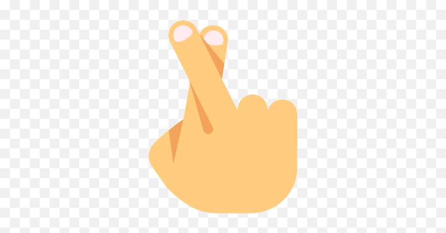 Fingers Crossed Icon - Clip Art Png,Fingers Crossed Png