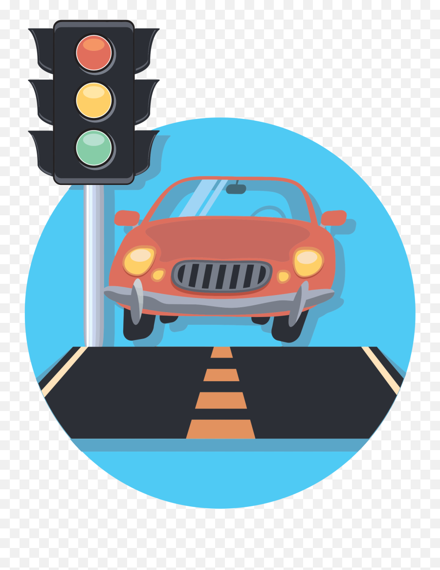 Download Traffic Light Png Clipart - Traffic Light In Street Clipart,Car Light Png