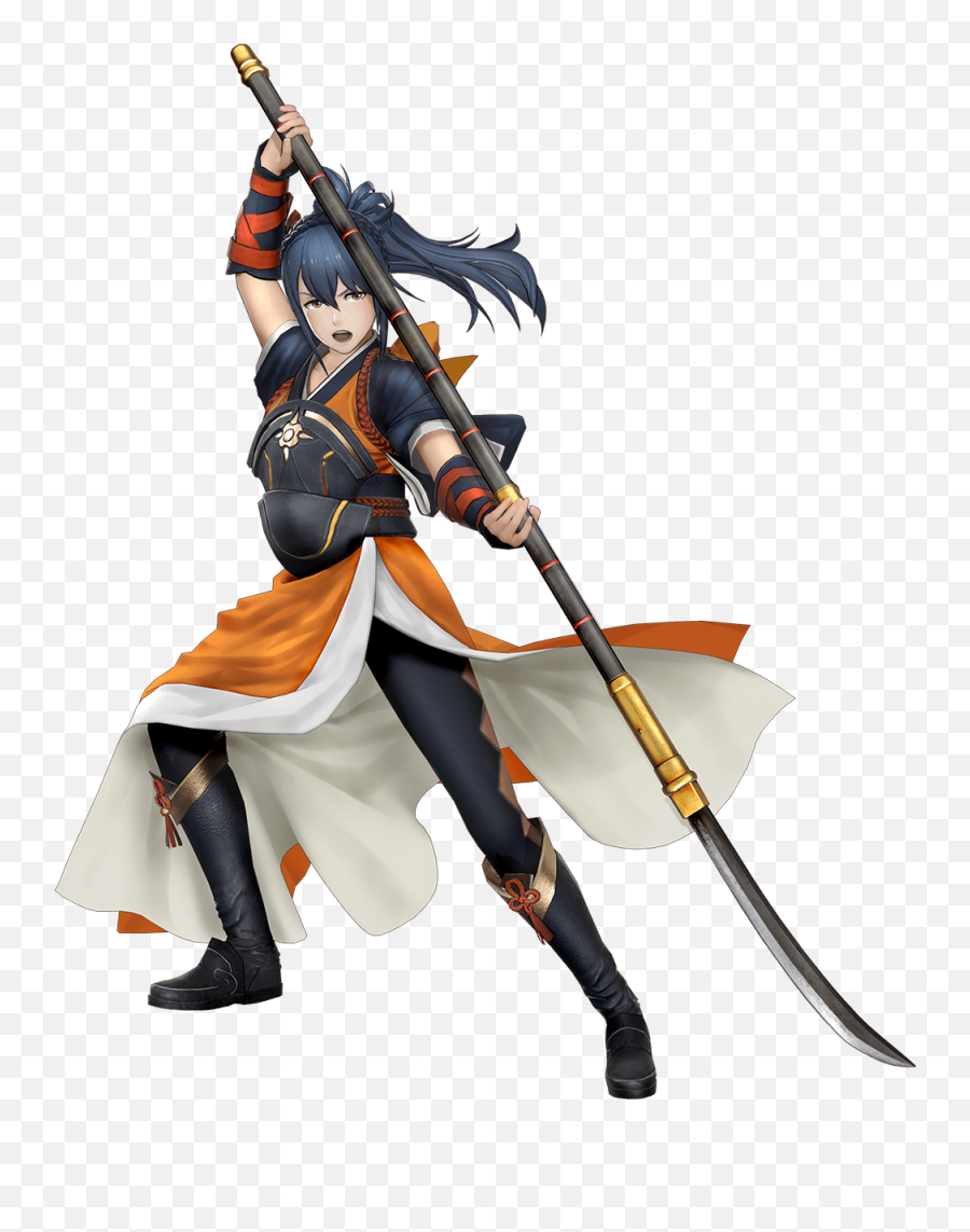 Warrior Spear Png Royalty Free - Oboro Fire Emblem Warriors,Spear Png