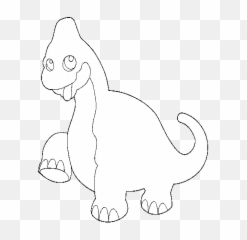 Baby Brachiosaurus Coloring Page - Brachiosaurus Full Size Alkaline Trio Png,Brachiosaurus Png