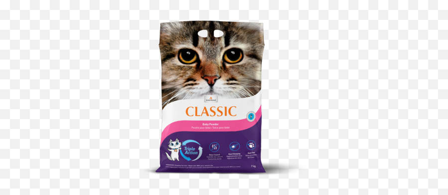 Intersand Classic Clumping Baby Powder Scent Cat Litter 7kg - Intersand Baby Powder 7kg Png,Litter Png