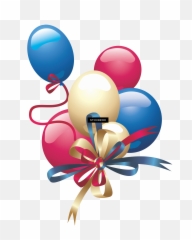 Balloon - Happy Birthday Nephew In Heaven Quotes Clipart Transparent Background Balloons Png