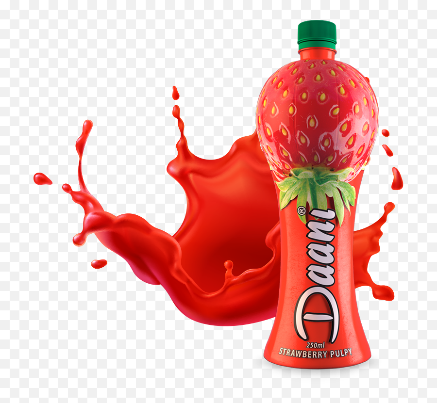 Daani International - Splash Strawberry Juice Png,Juice Splash Png
