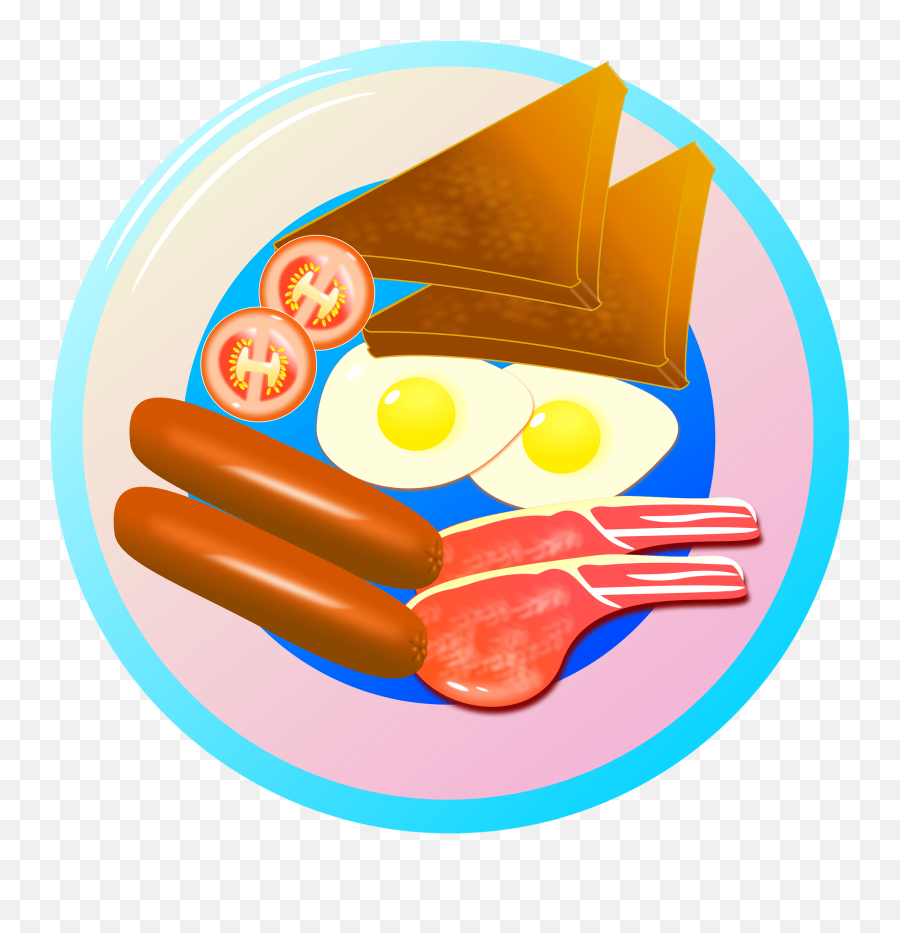 Breakfast Foods Clipart - Cartoon Transparent Breakfast Png,Breakfast Clipart Png