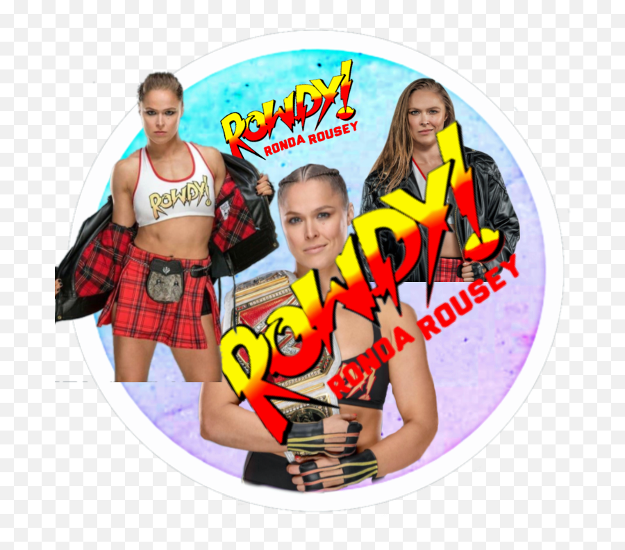 Ronda Rousey - Sticker By Lenaelajimiteixeira Tartan Png,Ronda Rousey Png