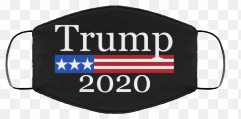 Trump 2020 Face Mask - Black People I Love You Png,Trump 2020 Png