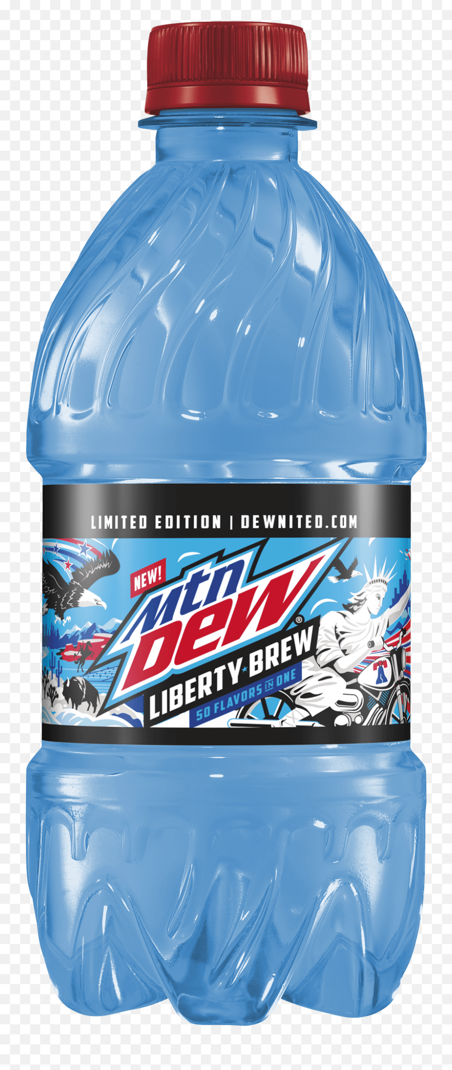 Mtn Dew Liberty Brew 16 Oz Bottles 8 Count - Walmartcom Mountain Dew Liberty Brew Oz Png,Mountain Dew Transparent