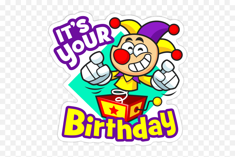 Happy Birthday Stickers Facebook Copy Paste - Happy Birthday Sticker Boy Png,Excited Emoji Transparent