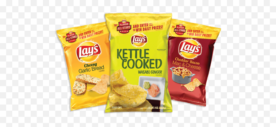 Download Specially Marked Bag Of Layu0027s All Star Flavors - Lays Png,Bag Of Chips Png