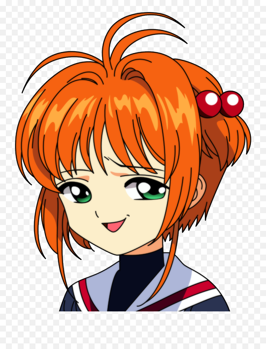 A - Smug Anime Face Thread 4chan Sakura Card Captor Smug Png,Anime Face Png  - free transparent png images 