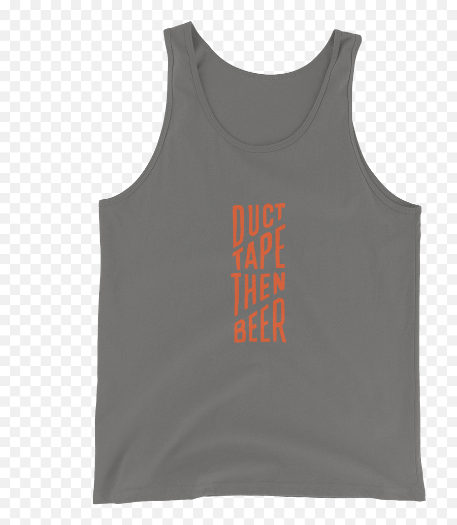 Bro Yourself Tank - Unisex U2014 Duct Tape Then Beer Sleeveless Shirt Png,Duck Tape Png