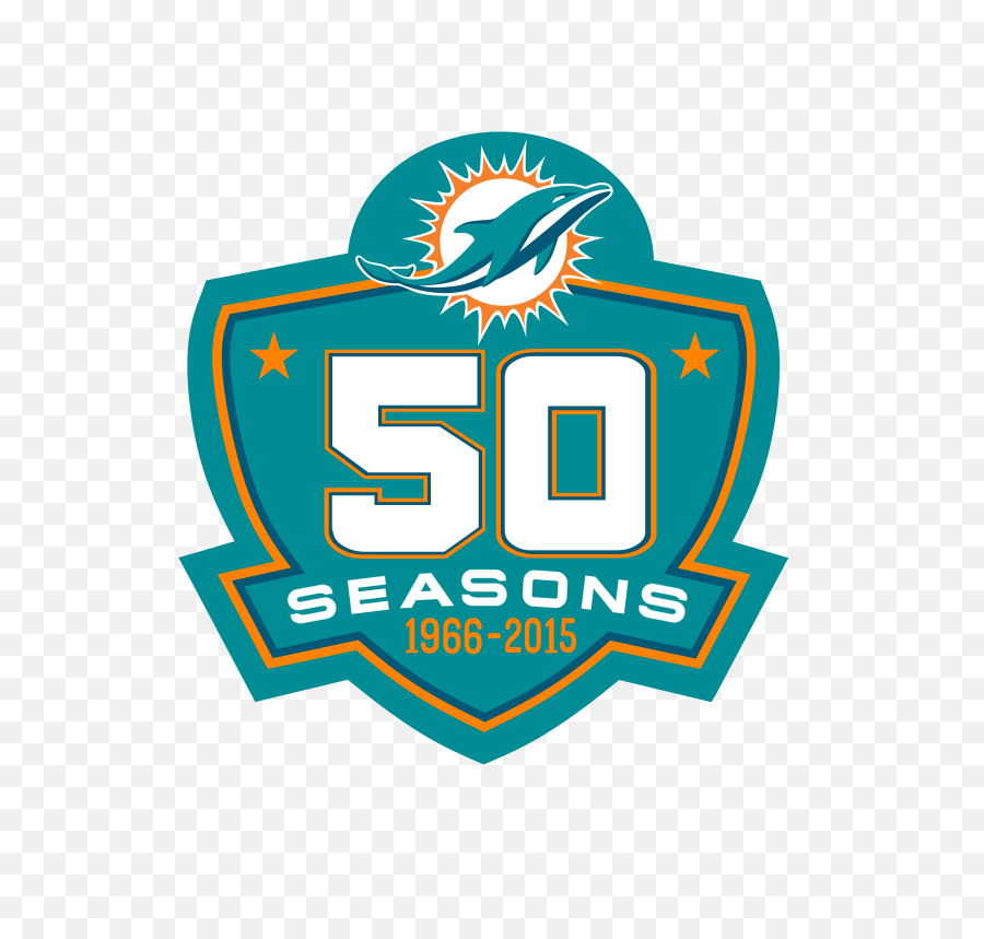 1600 X 1456 2 0 - Miami Dolphins 50 Seasons Png,Dolphins Logo Png