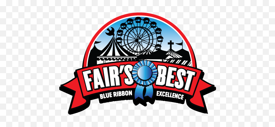 Fairs Best - Carnival Png,Red Blue Ribbon Logo