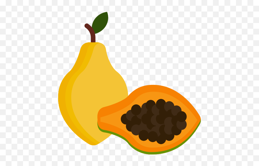 Food Fruit Fruits Papaya Icon - Superfood Png,Papaya Png