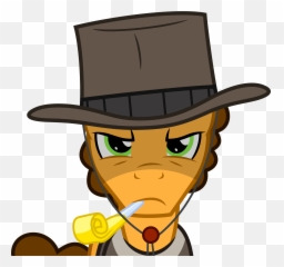 Cartoon Party Horn Transparent - Mlp Cheese Sandwich Clint Eastwood Clipart png