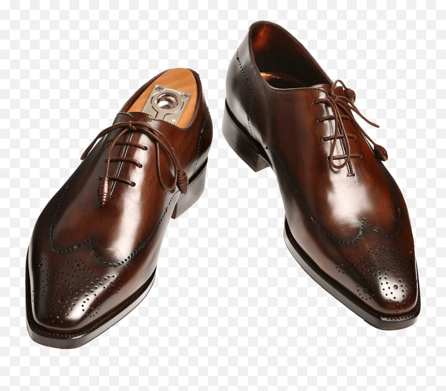 Pair Of Classy Leather Men Shoes - Mens Shoes Png,Leather Png