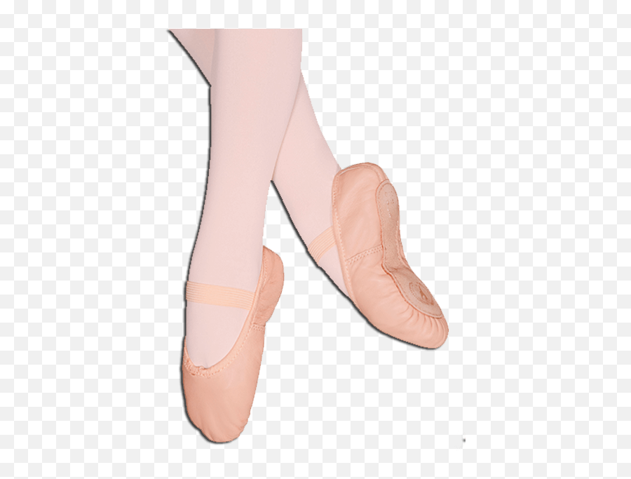 A2001c - Eurotard Child Tendu Full Sole Leather Ballet Shoes Png,Ballet Shoes Png