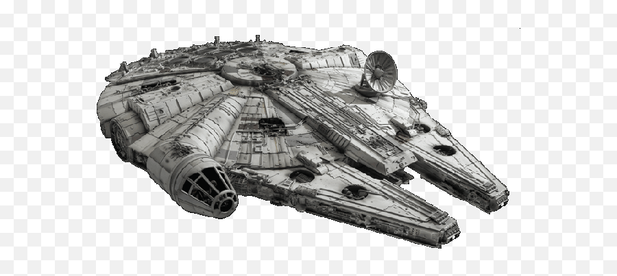 Star Wars Ship Vector Png Hq Image - Millenium Falcon,Star Wars Ship Png