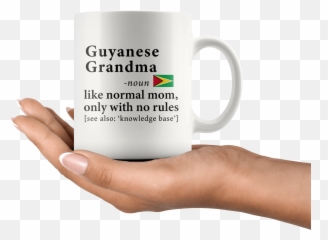 Guyanese Grandma Definition Guyana Flag Grandmother - 11oz Costa Rican Mothers Day Png,Guyana Flag Png