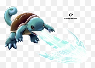 007 Squirtle Used Water Gun - Pokemon Water Gun Png,Squirt Gun Png