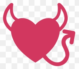 Free Online Heart Shape Peach Vector For - Little Demon Logo png