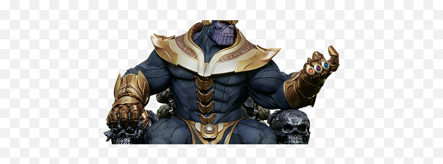 24 249080 Marvel Thanos - Thanos Throne Statue Png,Thanos Helmet Png