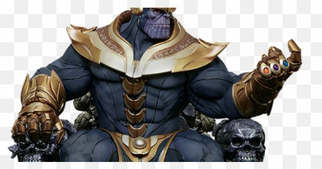 24 249080 Marvel Thanos - Thanos Throne Statue Png,Thanos Helmet Png