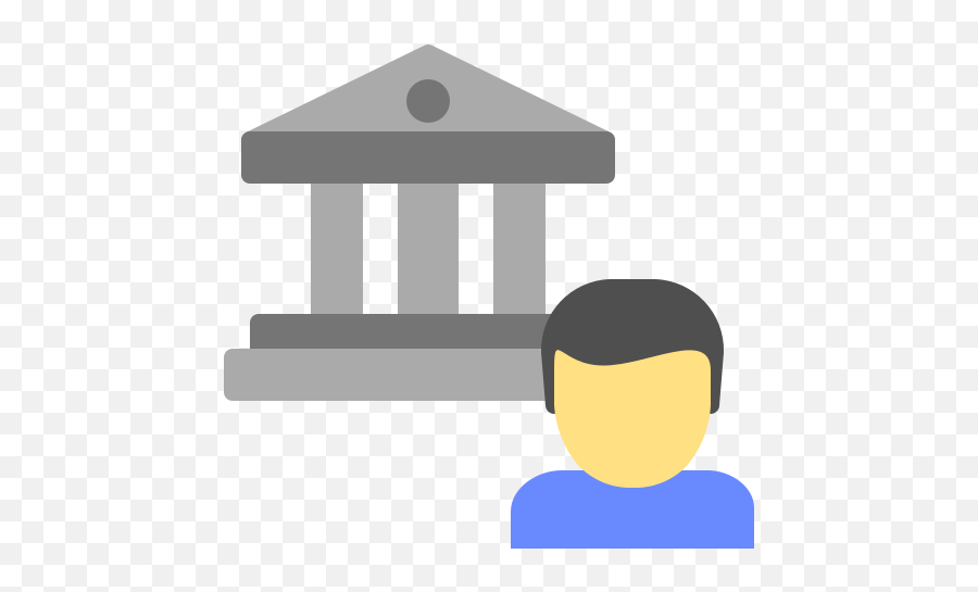 Bank User Customer Free Icon Of - Roman Temple Png,Customer Icon Png