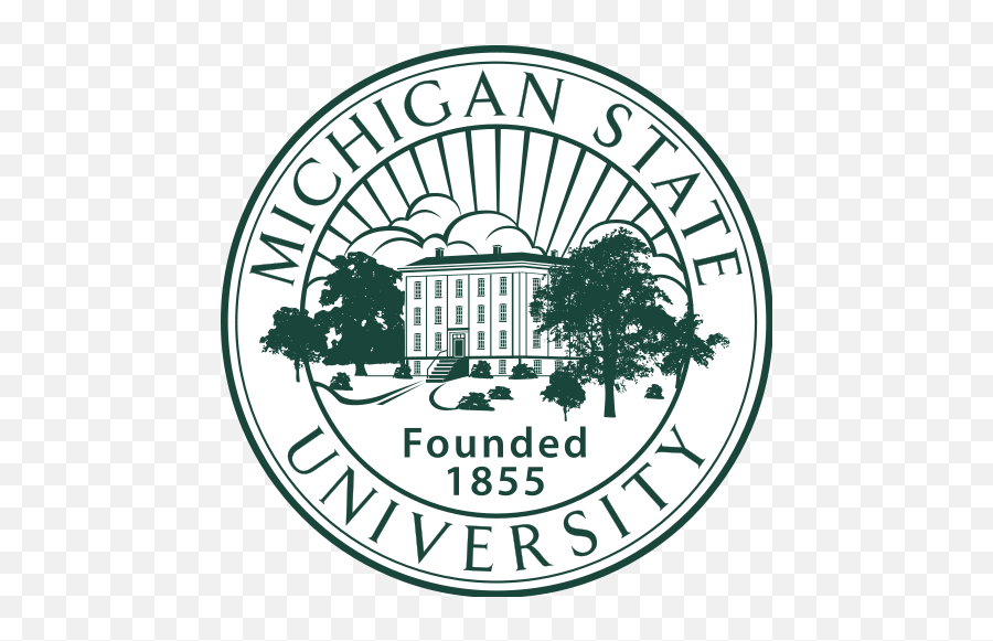 Custom Universityschool Fraternity Sorority Signs U0026 Plaques - Michigan State University Crest Png,Michigan Outline Transparent
