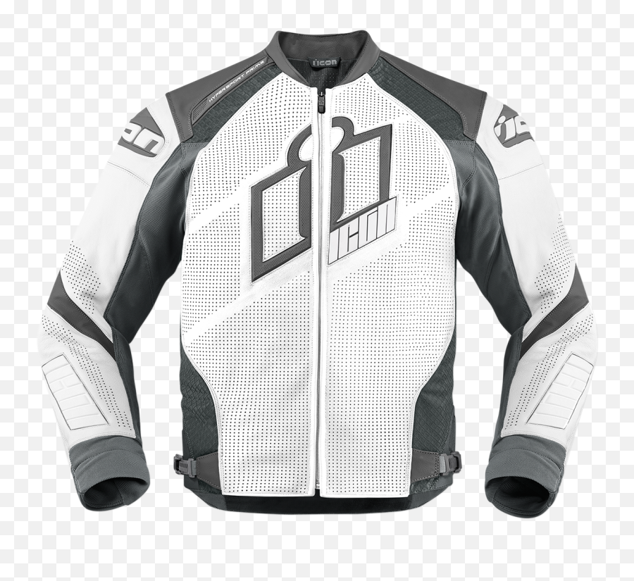 Southside Customs Store - Mens White Icon Motorcycle Jacket Png,Icon Armor Vest