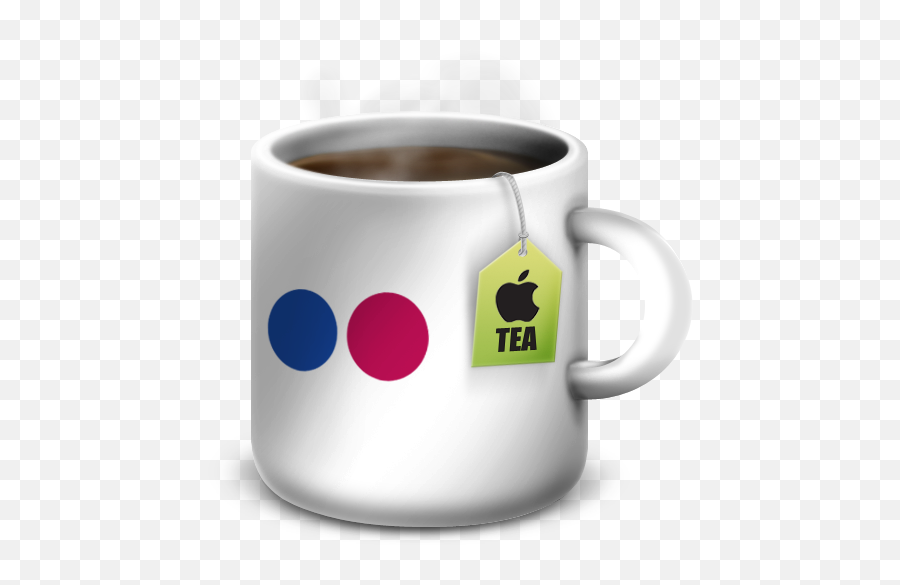 Flickr Icon - Apple Mug Icon Softiconscom Serveware Png,Flickr Icon