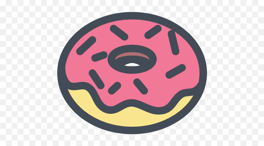 Donut Doughnut Fat Sweets Icon Png 128 X
