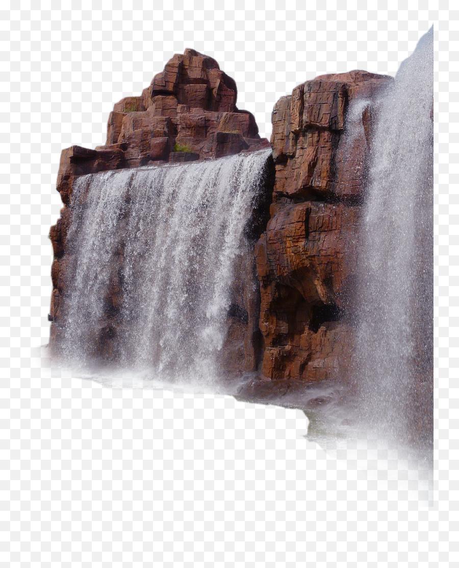 Flowing Rock Waterfall Png Download - Waterfall Png,Waterfall Transparent