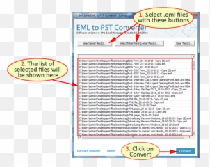 Export Em Client To Outlook 32u002664 Bit Pst File Without Any - Dot png