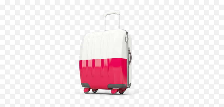 Suitcase With Flag Illustration Of Poland - Welsh Flag Suitcase Png,Suitecase Icon