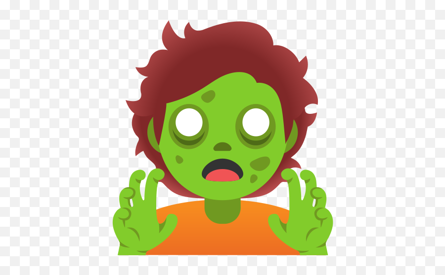 Zombie Emoji - Zombie Emoji Google Png,Zombie Hand Icon