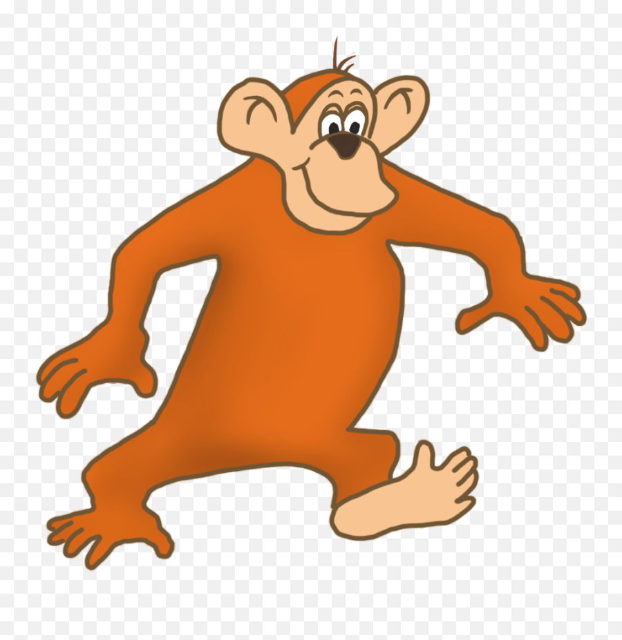 Funny Monkey Drawings - Monkey Clip Art Monkey Gif Png,Monkey Png